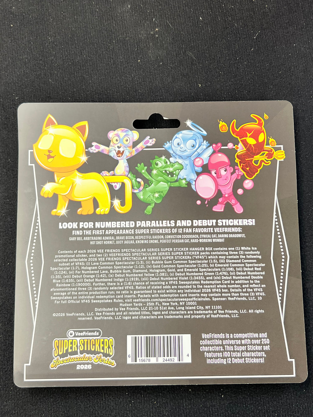 2026 Veefriends Super Stickers Hanger Pack - Random Character