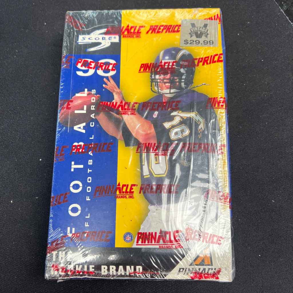 1998 Pinnacle Preprice Football sealed box